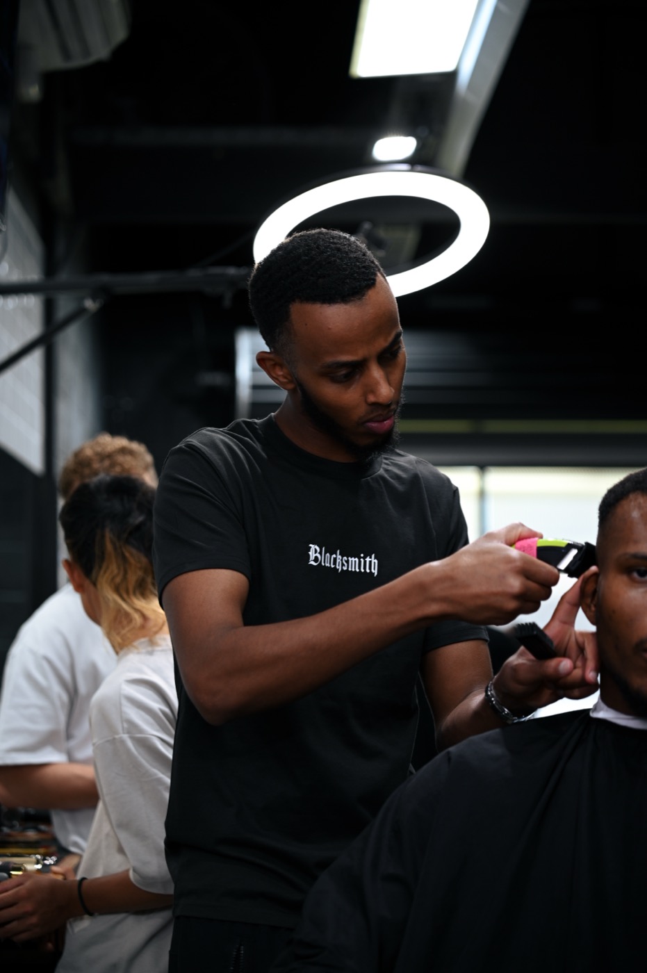 Mubarak, Barber at Blacksmith