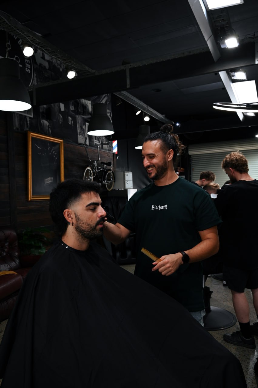 The Suited Barber — mobile grooming on location for weddings and events